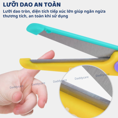 Kéo Học Sinh An Toàn Cho Bé Mideer Craft Scissors, kéo thủ công cho bé