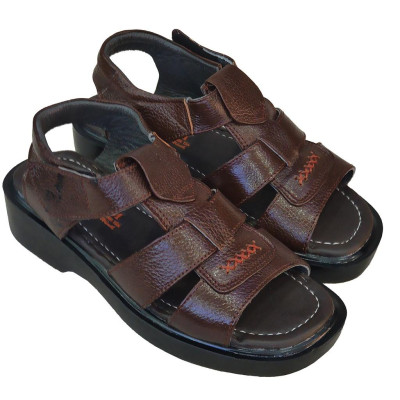 Giày Sandal Nam Da Bò Thật TiTi ĐÔ Cao Cấp DNA2136