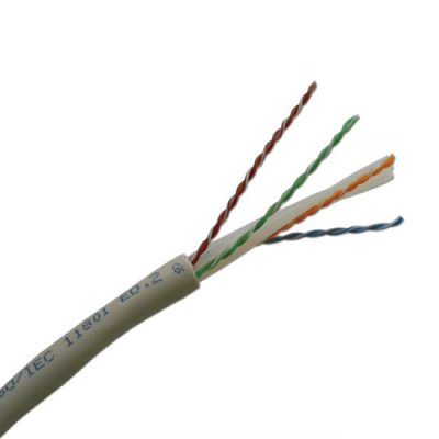 Cáp Mạng Golden Link PLUS CAT6E UTP 305M, 100% Đồng nguyên chất (Màu XÁM) - Hàng Chính Hãng