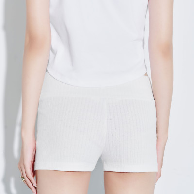 DOTTIE - Quần thun ôm - Trắng - Q0358