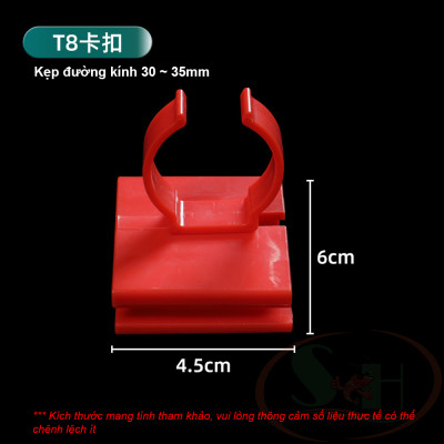 Kẹp DIY giữ đèn ống đa năng T4 / T5 / T8 giữ đèn thủy tinh tròn bể cá gioằng kiềng