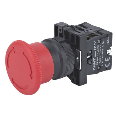 Nút dừng khẩn cấp, Stop LAY5-ES542 phi 22 hàng CNC