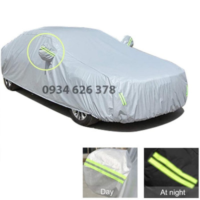 Bạt phủ trùm xe ô tô Chevrolet Cruze 3 lớp tráng bạc thông minh, chất cao cấp, áo chùm bảo vệ xe 4,5,7 chỗ