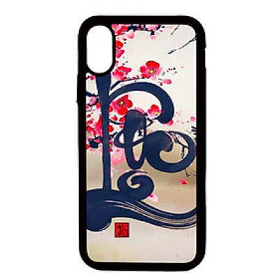 Ốp lưng cho iPhone XS thư pháp 34 - Hàng chính hãng