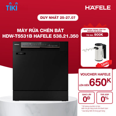 [New] Máy Rửa Chén Bát HDW-T5531B Hafele 538.21.350 - Hàng Chính Hãng