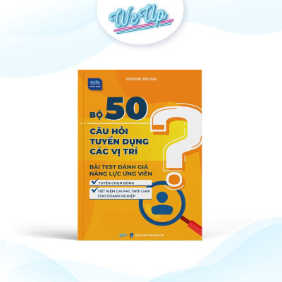 Combo 2 sách: Bộ 50 câu hỏi tuyển dụng & bài test đánh giá năng lực ứng viên và Mẫu tính lương thưởng quản lý kho bằng GoogleSheet