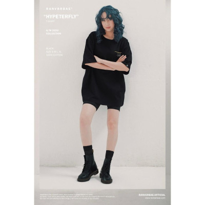 Áo Thun RANV RBAE HYPETERFLY Đen