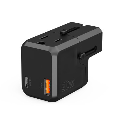 Củ sạc Choetech PD6043 du lịch đa năng 20w - hàng chính hãng