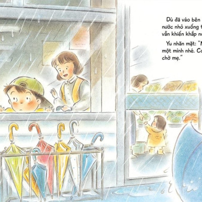 Sách - Đi chợ ngày mưa