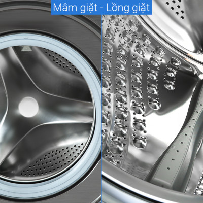 Máy giặt Samsung Inverter 12 kg WW12CGC04DABSV - HÀNG CHÍNH HÃNG - CHỈ GIAO HCM