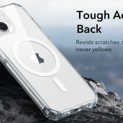 Ốp Lưng ESR Air Armor Clear Halo Lock dành cho iPhone 14 /14 Plus/ 14 Pro / 14 Pro Max - Hàng Chính Hãng