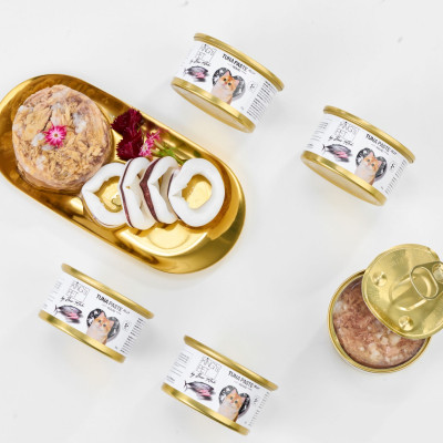 Pate Kingpet Bảo Anh Cao Cấp Dành Cho Mèo lon 80g