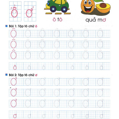Tủ Sách Bé Vào Lớp Một - Tập Tô Chữ Mẫu Giáo