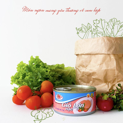 Giò Heo Nạc Hạ Long - 170g (DATE: 07/2025)