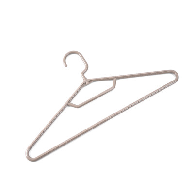 Móc nhựa treo quần áo màu be (Bộ 3 cái) 