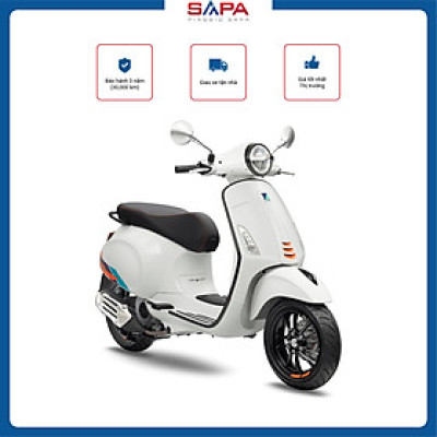 Xe Tay Ga Vespa Primavera S 125 Màu Trắng White Innocenza