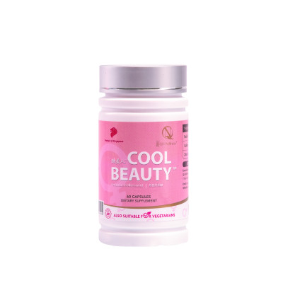 Viên Uống Bổ Sung Cho Nữ Giới Cool Beauty QN Wellness Chiết Xuất Cây Dong Riềng, Giúp Làn Da Khỏe Mạnh, Hỗ Trợ Giấc Ngủ Ngon, Duy Trì Sức Khỏe Xương Khớp, Cải Thiện Trao Đổi Chất - Hộp 60 Viên