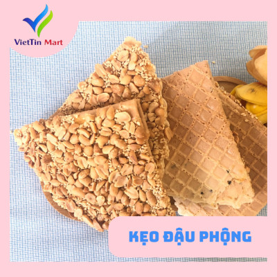 Kẹo đậu Phộng Hình Quạt (4 miếng) VIETTIN MART 240g