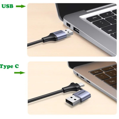 Card ghi hình HDMI sang USB 2.0, Type C live streaming 1080P Ugreen 40189 - Hàng chính hãng