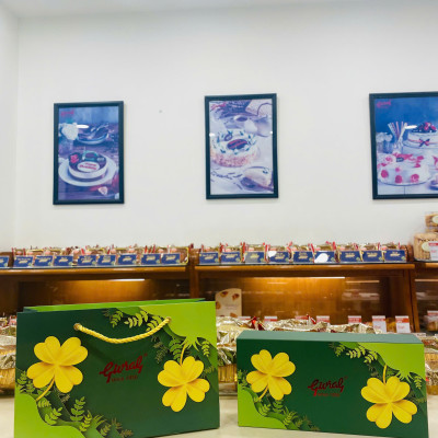 Hộp 2 Bánh Trung Thu Givral Song Phúc 4 (250gr)