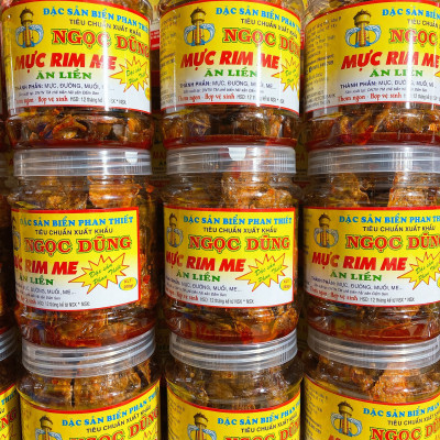 Đặc sản Phan Thiết - Mực Rim Me Đã Chế Biến Ăn Liền Hộp 250 Gram Là Món Ăn Ngon Ơi Là Ngon. Hạn Sử Dụng 6 Tháng Kể Từ Ngày Đặt Hàng - OCOP 4 Sao