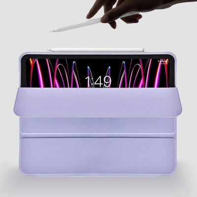 Bao da gập siêu mỏng nhẹ cho IPad Gen 9 /10 2022 , Pro 11 inch M4 , Air 4 / 5 / 6 M2 2024 hiệu WIWU Classic Case - Hàng chính hãng