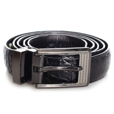 Dây thắt lưng nữ da cá sấu Huy Hoàng 2,5P màu đen, nâu đỏ, vàng bò, nâu đất HC5201-02-03-09