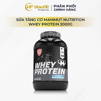 Sữa tăng cơ Mammut Nutrition Whey Protein 3000G - MNWP3000G