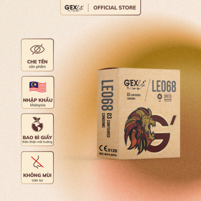 Bộ 3 Hộp Bao Cao Su LEO68 G