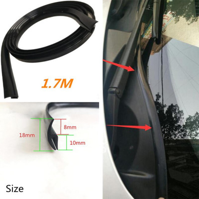 Cuộn 1.7 mét Gioăng Cao Su Gắn Ngoài Kính Lái Xe Ô Tô Chữ H thay thế gioăng chân kính bên ngoài bị nứt do phơi nắng