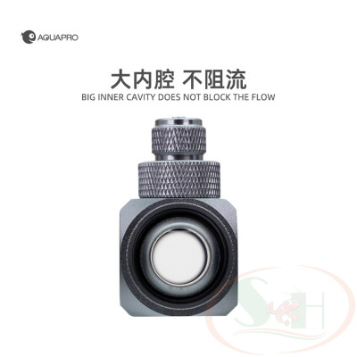 Trộn co2 Aquapro External Diffuser 12 / 16 / 20 mm gắn ngoài lọc thùng bể cá tép thủy sinh