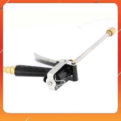 Vòi Xịt️Evoucher Bộ dây vòi xịt nước rửa xe, tưới cây , tăng áp 3 lần, loại 3m,5m 206318 đầu đồng,cút đồng+  đai