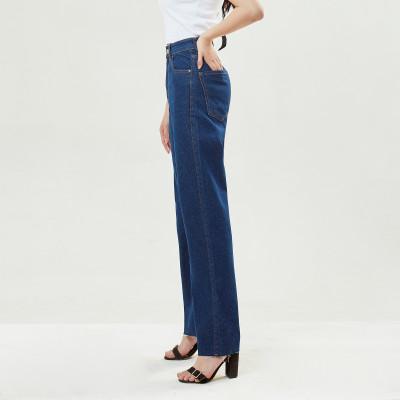 Quần Jean Nữ Ống Rộng Lưng Cao Aaa Jeans