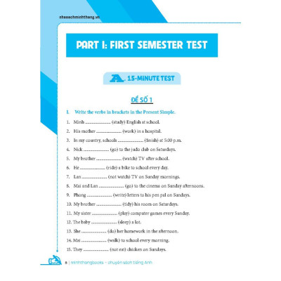 Sách - Global Success  Bộ Đề Kiểm Tra Tiếng Anh Lớp 6 Tập 1 - Có Đáp Án - Minh Thắng