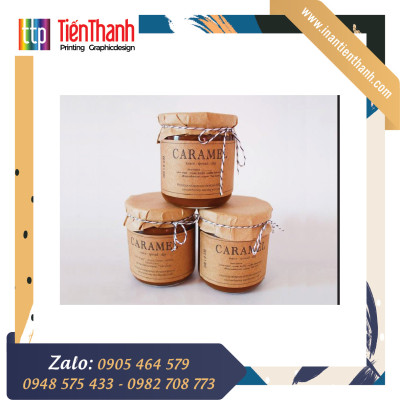 Tem nhãn giấy/Decal hàng chính hãng công ty in ấn Tiến Thanh