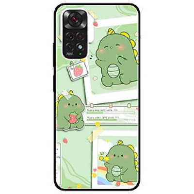 Ốp lưng dành cho Xiaomi Redmi Note 11 4G - Redmi Note 11 5G / Redmi Note 11T 5G / Redmi Note 11S 5G  - Khủng Long Dâu