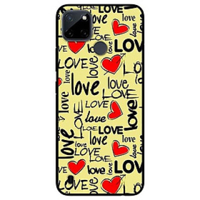 Ốp lưng dành cho Realme C21Y - C25Y mẫu Hoạt Tiết Love