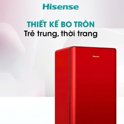 Tủ Lạnh Mini 82 Lít Hisense HR08DR/HR08DW Tiết Kiệm Điện, Ngăn Đông Làm Đá Bảo Hành 24 Tháng - Hàng Chính Hãng
