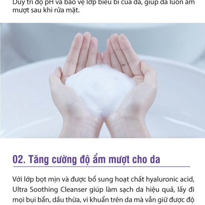 Sữa rửa mặt Labo Dermafirm - Ultra Soothing Cleanser (150ml) phục hồi cho da tổn thương giãn mao mạch