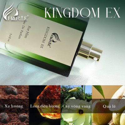 Nước Hoa Unisex CHARME KINGDOM EX 100ml Lưu Hương Lâu Phong Cách Cá Tính, Gợi Cảm, Nổi Bật Chính Hãng
