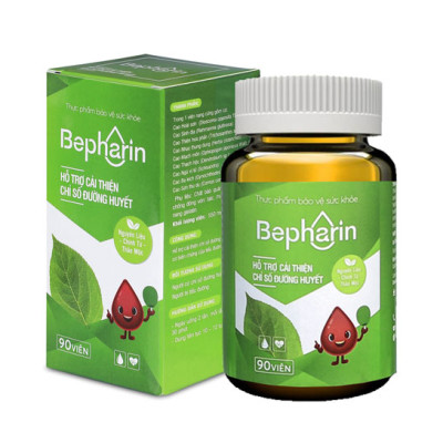 Combo 2 Hộp Thảo Dược Tiểu Đường BEPHARIN Ổn Định Tiểu Đường Nhanh Chóng