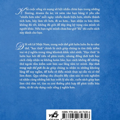 Học Tĩnh Trong Một Thế Giới Ồn Ào