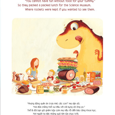 CHÚ KHỦNG LONG THAM ĂN: GIẢI CỨU HÀNH TINH- BÀI HỌC VỀ KHÁM PHÁ KHÔNG GIAN