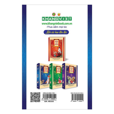 Sách - Hồng Lâu Mộng - Trọn Bộ 4 Tập - Bìa Cứng - Khang Việt Book