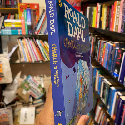Sách - Charlie and The Great Glass Elevator by Roald Dahl | Childrens Fantasy Fiction / Ngoại văn Trẻ em Tiếng Anh