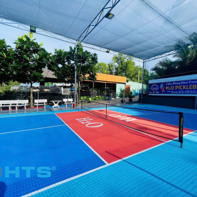 Sơn phủ Sân Thể Thao HTS SPORT cho sân Pickleball, Tennis, Cầu lông, Bóng rổ, Tennis, sân khác thùng nhỏ 5kg