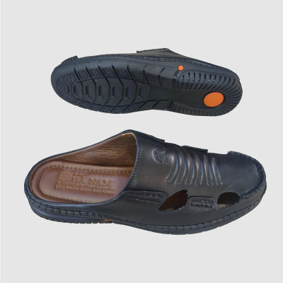 Dép Bít Mũi Nam HÀ NAM Da Bò Thật Cao Cấp GSB20117