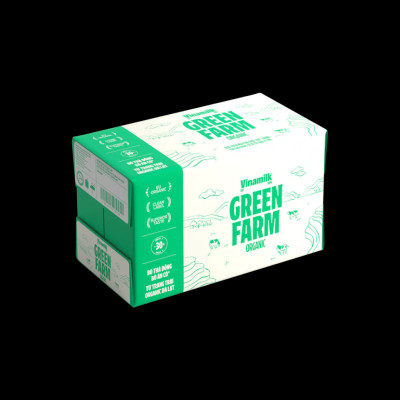 Thùng 12 Hộp Sữa Tươi Tiệt Trùng Vinamilk 100% Organic Không Đường (1lít)