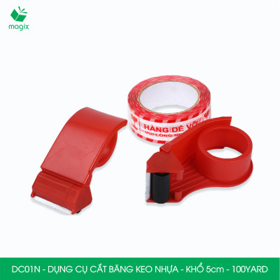 DC01N - Đồ cắt băng keo nhựa khổ 5cm loại 100yard - Dụng cụ cắt băng keo, dao cắt băng dính