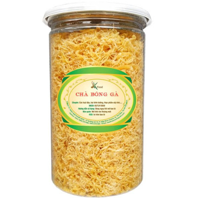 [COMBO 2 HŨ TỔNG 500G] CHÀ BÔNG GÀ CHẤT LƯỢNG THƯƠNG HIỆU SK FOOD
